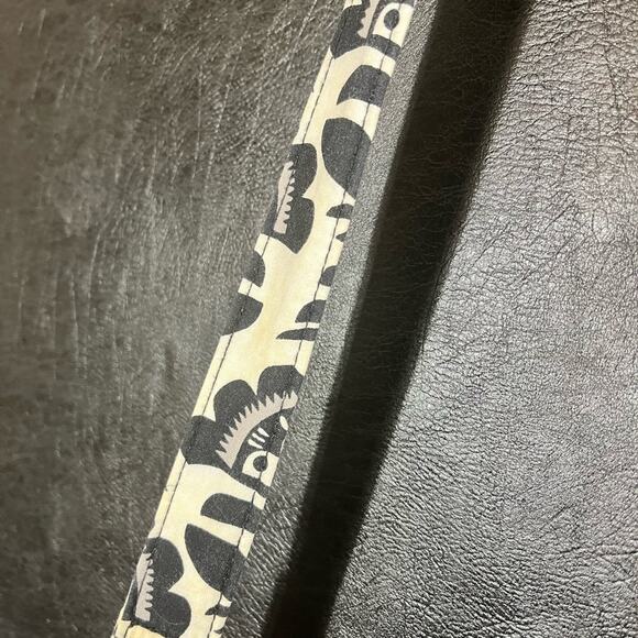 Vera Bradley Fanfare Yellow‎ And Black Crossbody Bag - Picture 9 of 10